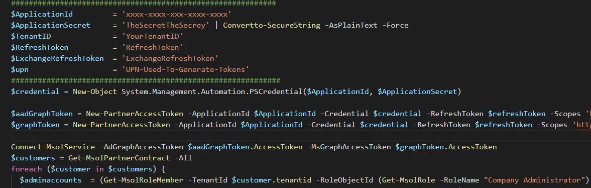 Featured image of post Monitoring with PowerShell: Monitoring O365 / Azure Breakglass account logon.