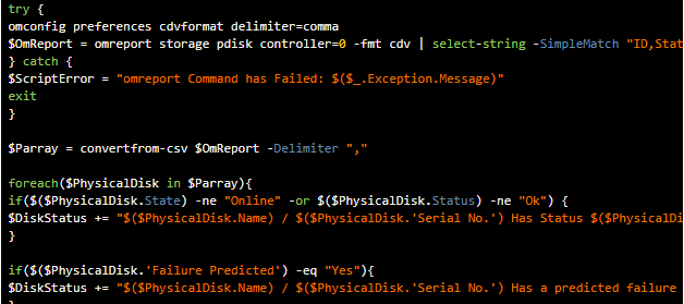 Featured image of post Blog Series: Monitoring using PowerShell: Part two &#8211; Using Powershell to monitor Dell systems