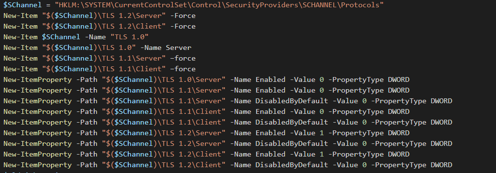 Featured image of post Monitoring with PowerShell: Monitoring Cipher suites (And get a SSLLabs A rank)