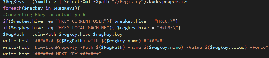 Featured image of post Converting group policy registry preferences to PowerShell scripts