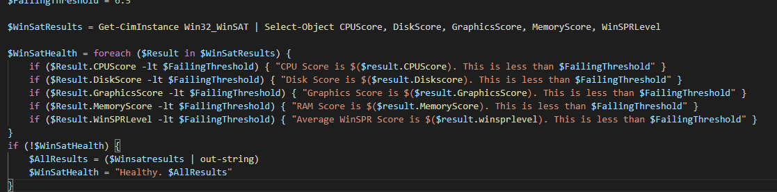 Featured image of post Monitoring with PowerShell: Monitoring Windows Performance Index