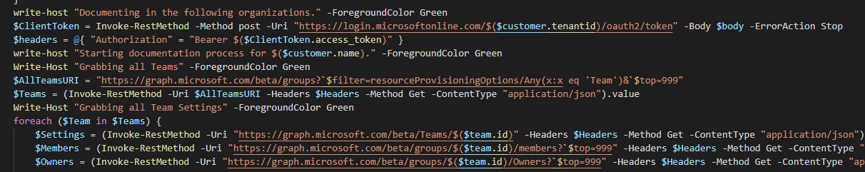 Featured image of post Documenting with PowerShell: Documenting Microsoft Teams