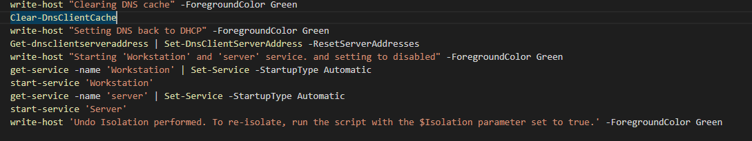 Featured image of post Monitoring with PowerShell: Host isolation