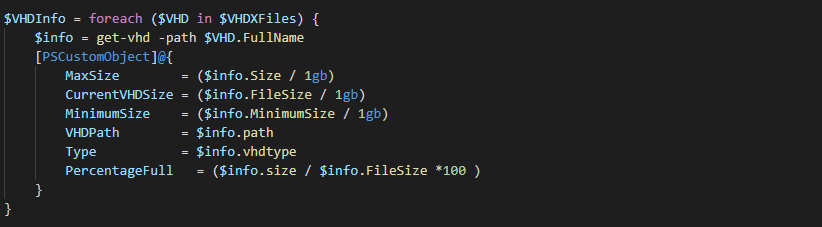 Featured image of post Monitoring with PowerShell: Monitoring Dynamic VHDX files.