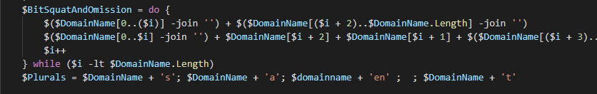 Featured image of post Monitoring with PowerShell: Typosquat domain checking