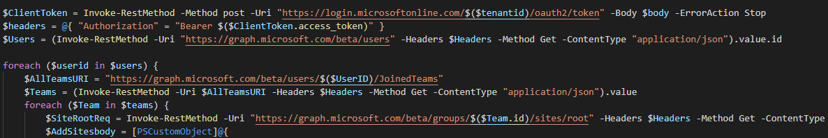 Featured image of post Automating with PowerShell: Automatically following all Sharepoint Sites or Teams for all users
