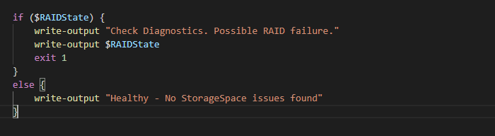 Featured image of post Monitoring with PowerShell: Monitoring Storage Spaces and Windows RAID