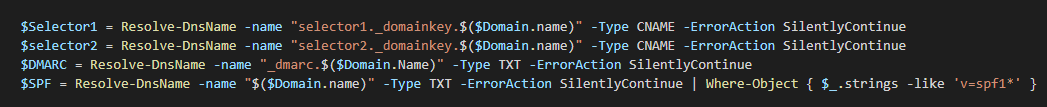 Featured image of post Monitoring with PowerShell: Monitoring M365 SPF,DKIM, and DMARC