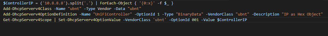 Featured image of post Automating with PowerShell: Deploying Unifi DHCP Options