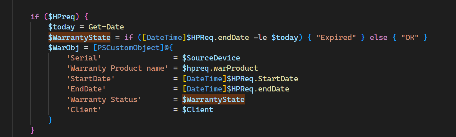 Featured image of post Automating with PowerShell: Getting device warranty information